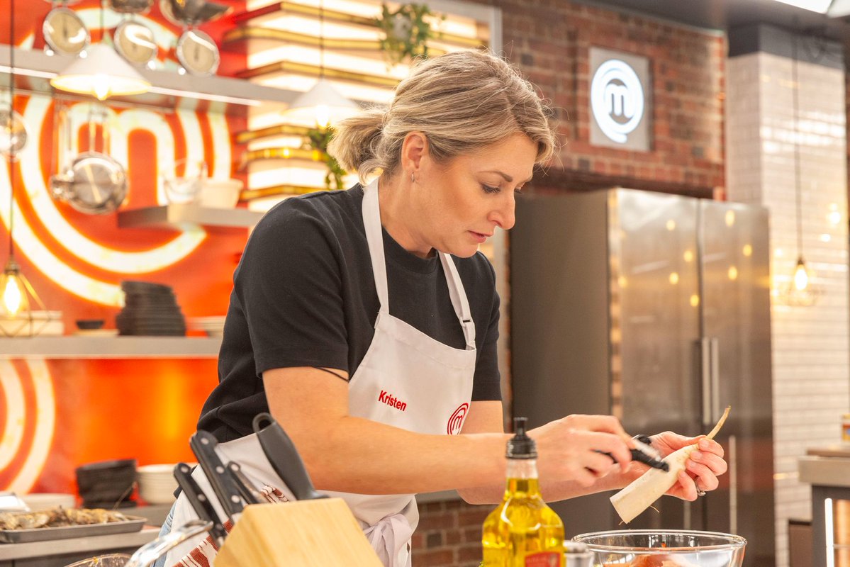 bsuk's tweet photo. She's only gone and made the finals! Congratulations to Kristen Kittinger of Blue Steel, who has made the top 4 on @MasterChefUK - Tune in from Wednesday at 8pm on @BBC 1 and @BBCiPlayer to see how she gets on! https://t.co/DmebiTKDY3