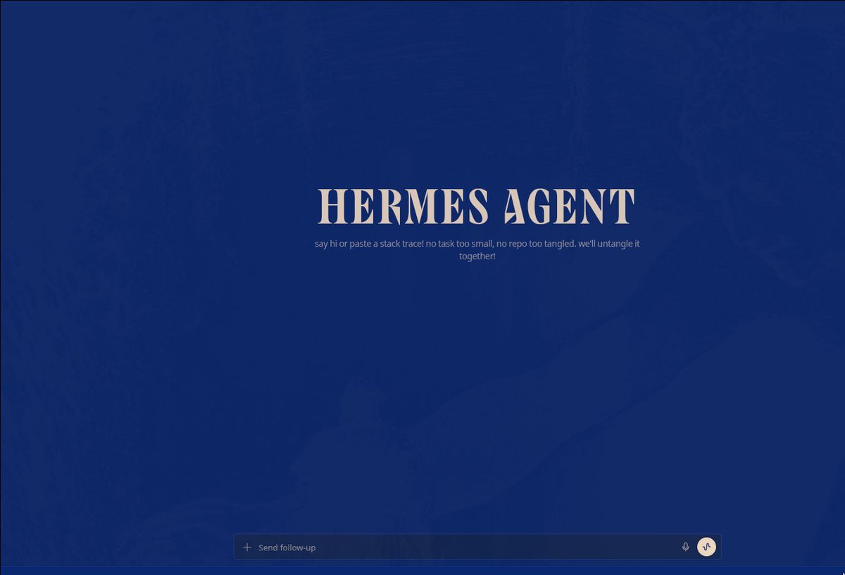 solthodox's tweet photo. The new Hermes desktop is so...🤌 https://t.co/ZR9gSdVdPz