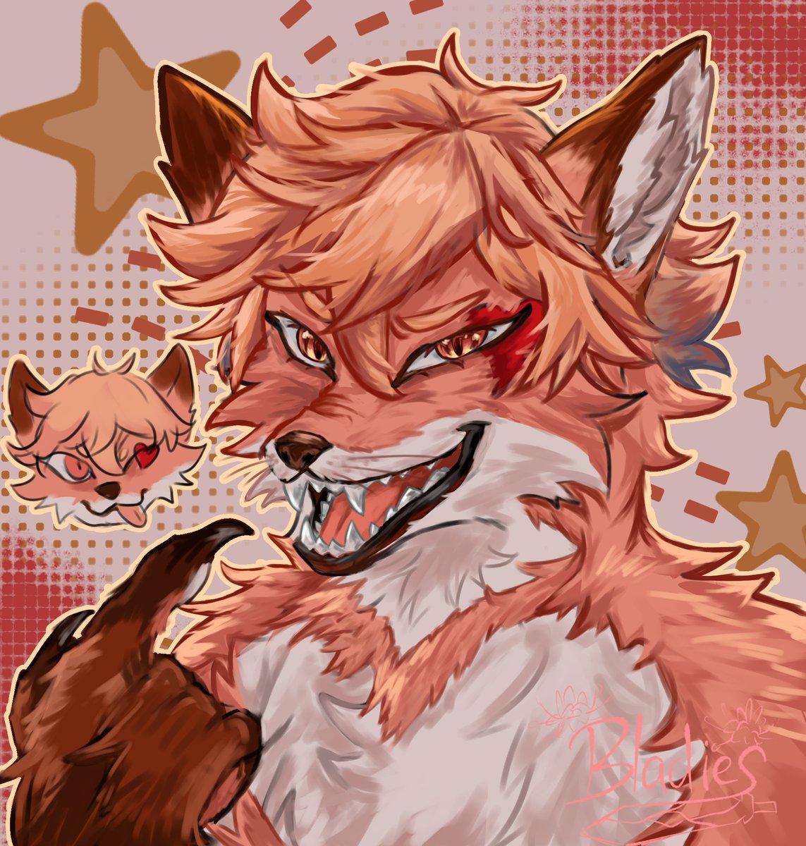 Amberyonzz's tweet photo. Fox furry ace🦊~ #furry #furries #twistedwonderland https://t.co/wXMoM2Sztv