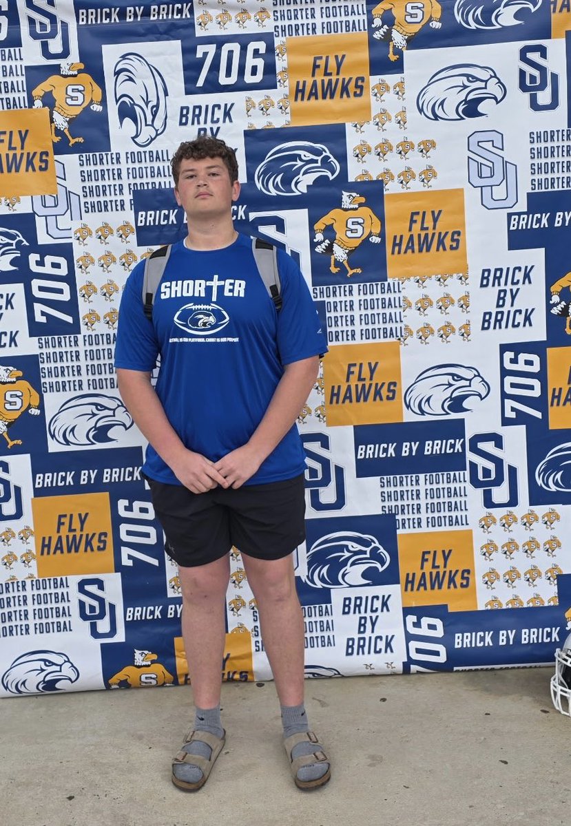 westondavis54's tweet photo. Had a great mega camp at shorter university thank you @coachmorrison58 for the invite https://t.co/5eXNtW35fJ