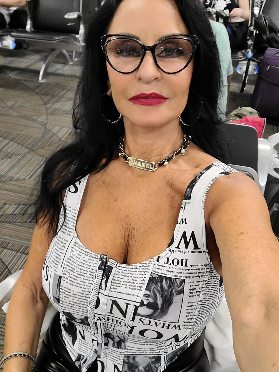 phantommale's tweet photo. @RitaDaniels69 some pics of covid mask times sweetie. do you wear these outfits still? looks great on you. https://t.co/nvMDjTo2Ri