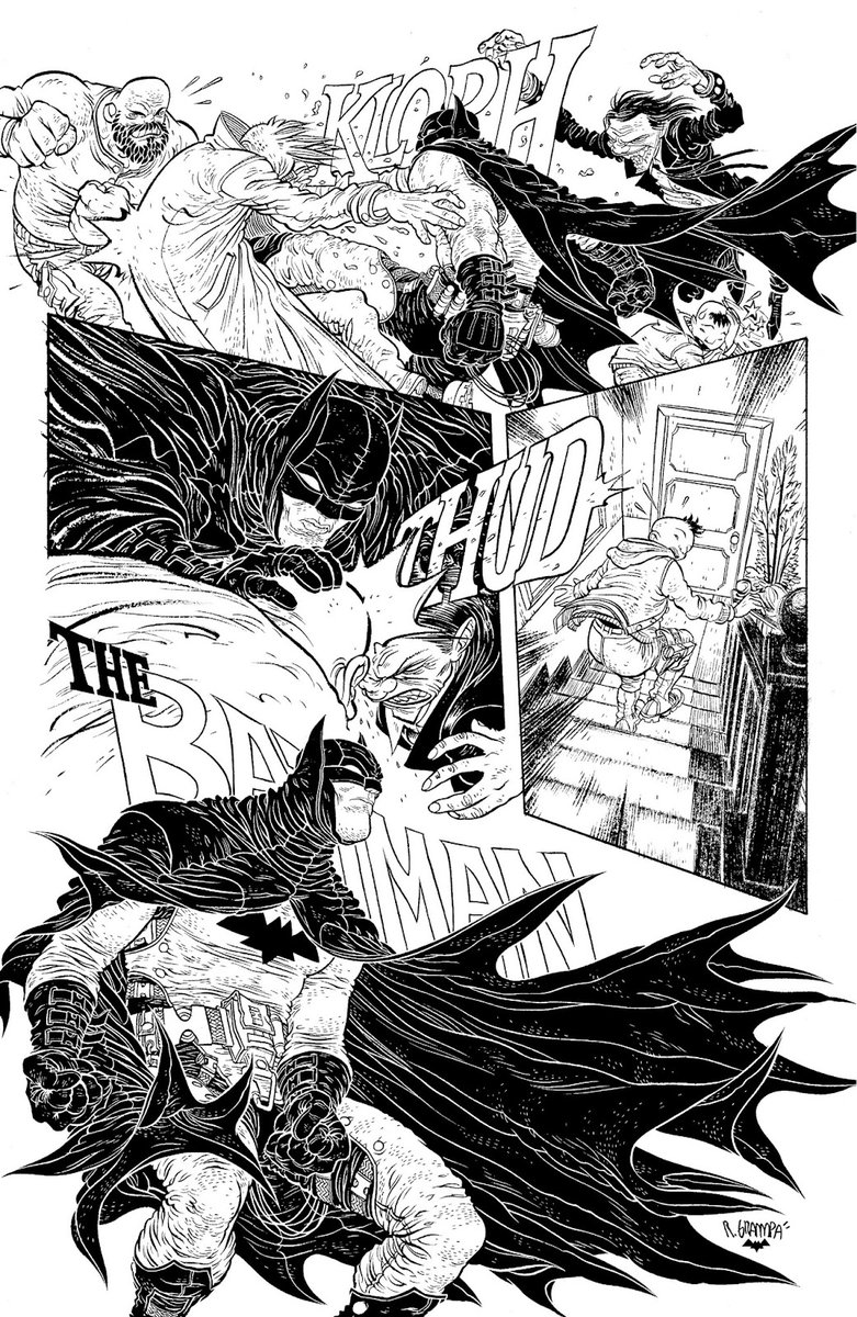 BatCreators's tweet photo. 'Batman: Black and White' (2013) by Rafael Grampá https://t.co/BzYeTg1zIs