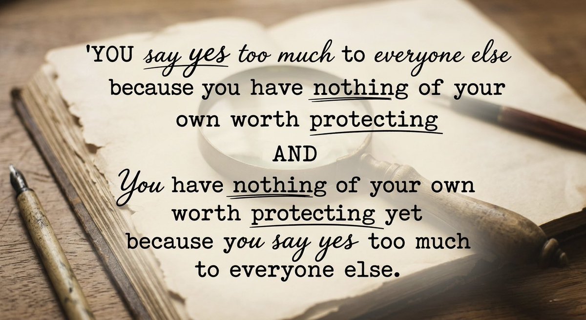 ymagnifycom's tweet photo. 🟣🟣🟣
This is something I thought about during my morning routine today. 
And I wrote it down.
And I am sharing it with you now. 

🟣Over the weekend, I met and talked to few people that were very unpleased with their life. Heavy energy. Very stressed. 
I tried to listen, but then I tried to understand if they want to change or just to complain - big important difference. 

🟣For every solution I was trying to offer, they found a reason not to do it, ever. ‘it is not possible’

🟣The actual struggle?
They were saying YES to everyone else’s request. 
They tied to control all the outcomes and please absolutely EVERYONE ELSE.
At the end of the day,
🟣They were exhausted and they did nothing for themselves or for people in their life that they truly love. 
Nothing that can generate any possible future income OR at least help them decompress. 
It was all stress, stress, stress. 
People that say YES to everyone will hit burnout extremely fast. 
🟣Why?
Because some of those people will TAKE ADVANTAGE of their kindness. 
Some people force the limits,
And if they are never told NO, why would they stop?
🟣Don’t get emotionally manipulated and normalize saying NO if that can affect either your finances / mental wellbeing or simply you hate to do that repeteadly. 
🟣Normalize not allowing society to put pressure on you every day.