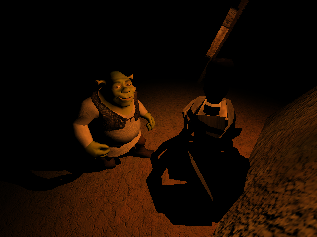 richgel999's tweet photo. “Shrek” was a launch title for the original Xbox that I worked on 25 years ago. It was the first shipped game to use a technique called Deferred Shading. It wasn’t my first 3D game, though: I wrote Sandbox Studios’ software rasterizer and D3D7 renderers.
https://t.co/g2Bm4B7CBD https://t.co/JfVno1uGjE