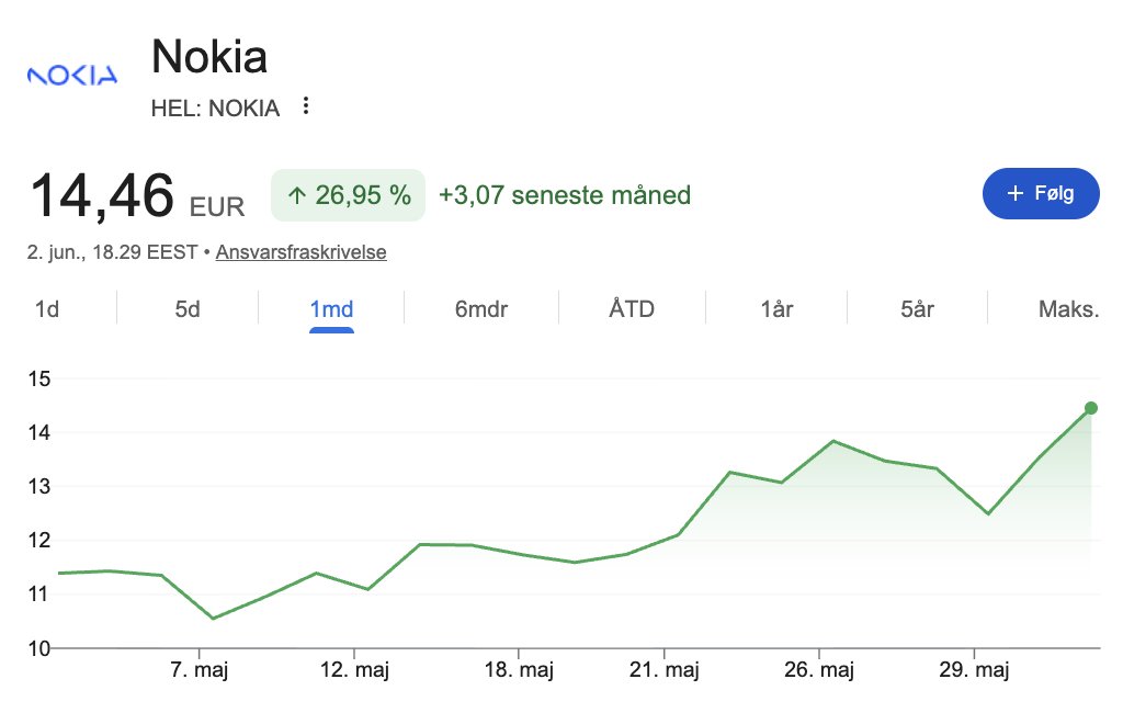 BlackPantherCap's tweet photo. I believe $NOK is one the most overlooked setups right now, which is why I recently took a position in them.

To me, it has a simular setup as $OUST.

You remember $NOK as the company that made the phone everyone had, then lost it all, then spent a decade stumbling through acquisitions and identity crises while the world moved on without it.

That version is over NOW.

What's happening with Nokia right now is one of the most misunderstood setups I've seen in a long time and I hold it.

Here's the full thesis:

When people hear Nokia, they still think of the brick phone, 3310 or the game snake. Maybe they think of the Ericsson comparison. Maybe they think "slow European telecom equipment vendor."

None of that is the trade.

The trade is this: Nokia is quietly becoming the infrastructure layer for the AI-native wireless era and the market hasn't fully priced it yet.

The unlock happened in October 2025. Jensen Huang flew to Washington D.C. and, at NVIDIA's GTC event, announced a $1 billion equity investment in Nokia, at $6.01 per share, giving NVIDIA a 2.9% stake in the company. The announcement caused Nokia shares to surge 15-25% in a single session. It was Nokia's largest single-day gain in over a decade.

What many missed was NVIDIA's strategically allocate capital and putting a billion dollars behind their conviction that Nokia owns a critical piece of the AI infrastructure stack.

When Jensen bets a billion, I listen.

Let me explain the technology plainly, because this is where most investors glaze over and miss the opportunity.

The RAN — Radio Access Network — is the part of a wireless network that connects your phone, your car, your robot, your drone, to the broader internet. It's the "last mile" of connectivity.

For decades, RAN was hardware-defined: dumb antennas, proprietary chips, fixed performance. You got what you built. That was fine when the network just needed to move voice calls and streaming video.

AI breaks that model completely.

When AI-driven applications start running in the physical world; autonomous vehicles, robotic systems, edge inference, real-time sensing, the network demands become fundamentally different.

Latency isn't just important, it's deterministic. Jitter can't exist. The network has to be adaptive in real time, not just provisioned and left running.

Nokia launched its AI-RAN initiative in October 2025, demonstrated it with T-Mobile, and is now moving into commercial trials in 2026, targeting commercial release in 2027.

The core idea is transforming the RAN from a fixed hardware layer into a software-driven platform, one that uses AI to optimize itself continuously, responds to traffic patterns in real time, and can monetize spare GPU compute by offering AI inference capacity to external customers.

Read that last part again.

The base station becomes a revenue-generating AI compute node. Nokia's demonstrations at MWC26 in Barcelona showed exactly this: spare GPU capacity in the distributed AI-RAN network being offered to external customers as compute. The radio tower becomes a distributed edge data center.

This is the architectural shift. This is why NVIDIA cares.

Let me be precise about what the NVIDIA relationship means structurally.

NVIDIA introduced the Aerial RAN Computer Pro (ARC-Pro) a 6G-ready accelerated computing platform that combines connectivity, computing, and sensing in a single device.

Nokia is building its next-generation AI-RAN product line on top of this platform.

Dell Technologies is providing the PowerEdge servers.

The software stack runs on Red Hat OpenShift.

The ecosystem now includes Quanta and SuperMicro as hardware partners. BT, Elisa, NTT DOCOMO, Vodafone Group, and T-Mobile are all working with Nokia and NVIDIA on AI-RAN integration.

As of Q1 2026, Nokia has 10 publicly committed customers for its AI-RAN platform, including T-Mobile, Deutsche Telekom, Vodafone, SoftBank, and NTT Docomo.

Nokia's CEO Justin Hotard, who came in from Intel's data center division, put it plainly at MWC26:

"AI-RAN transforms RAN into a software-driven platform optimized for AI, and with NVIDIA and a growing ecosystem of partners we are progressing from validation to commercial deployment. This is a foundational step toward AI-native networks and 6G."

Jensen Huang said it even more plainly:

"AI is redefining computing and driving the largest infrastructure buildout in human history and telecommunications is next."

This is the AI infrastructure playbook being applied to the last uncaptured domain: the wireless edge.

Nokia delivered a strong Q1 2026. The company raised its full-year growth expectations for its Network Infrastructure business and reported a €1 billion order intake for the quarter. Net cash on the balance sheet stands at €3.8 billion, up from €3.4 billion at end of Q4 2025.

Remember what I said; simular to the $OUST setup, great cash balance.

For the full year, Nokia is targeting comparable operating profit of €2 to €2.5 billion in 2026, with a longer-term target of €2.7 to €3.2 billion by 2028. That's a meaningful step-up trajectory as AI-RAN revenues begin to compound.

The AI-RAN market itself, according to analyst estimates, is projected to exceed a cumulative $200 billion by 2030.

6G infrastructure spending is expected to reach $30 billion annually by 2033, growing at a 63.5% CAGR.

Nokia, as the lead equipment vendor in an NVIDIA-backed AI-native architecture, is positioned to capture a disproportionate share of that buildout.

The restructuring matters too. Nokia reorganized into two operating segments effective January 2026; Network Infrastructure and Mobile Infrastructure, simplifying the model and sharpening capital allocation.

This is not a company still searching for an identity. The pivot is complete.

The final brick in the puzzle is the detail that made me take a second look before I entered the position, and it matters more than most people give it credit for.

The insider buying at Nokia has been consistent and significant. Multiple Article 19 EU MAR disclosures have been filed; senior managers buying shares on the open market at RECENTLY highs and prices.

This is required public disclosure in the EU, which means we're seeing it unfiltered. When insiders file mandatory transaction disclosures showing open-market purchases at market prices, that's unambiguous directional signal from the people who know the most about where this company is going.

Outsiders react to headlines. Insiders act on conviction. To me, the disclosures are speaking.

It will take time to play out, but I believe Wall Street is about to slowly catch up. Morgan Stanley raised its price target from €11 to €14 in May 2026 and maintained a Buy rating.

SEB Equities upgraded from Hold to Buy.

73% of covering analysts are currently at Buy or equivalent.

The analyst community tends to be lagging indicators.

The entry zone has been constructive. The stock is now in the mid-teens. I'm watching the commercial trial results in 2026 and the 2027 commercial launch cadence closely. That's when this goes from a NVIDIA-backed thesis to a revenue story.

Here's what I want you to sit with.

Every AI infrastructure buildout conversation eventually hits a ceiling: where does the intelligence meet the physical world? Data centers get you to the edge of the cloud. Fiber gets you to the building. 5G gets you to the street. AI-RAN gets you to the device, the robot, the vehicle in real time, adaptively, without latency, at scale.

Nokia is building the bridge between the cloud and physical AI. That's not a niche play. That's infrastructure for the next twenty years of computing.

The Robotic AI Radio isn't a product name. It's a description of what every base station eventually becomes.

Nokia was dismissed for a decade because people couldn't see past what it used to be. That's exactly the kind of mispricing where the best returns live.

I hold it. I'm watching it closely. And I think the rest of the market is just starting to understand what NVIDIA understood in October.

Please note: As always this is not financial advice. This reflects my personal analysis and position as part of my portfolio. Do your own research. Know your risk.

—BP