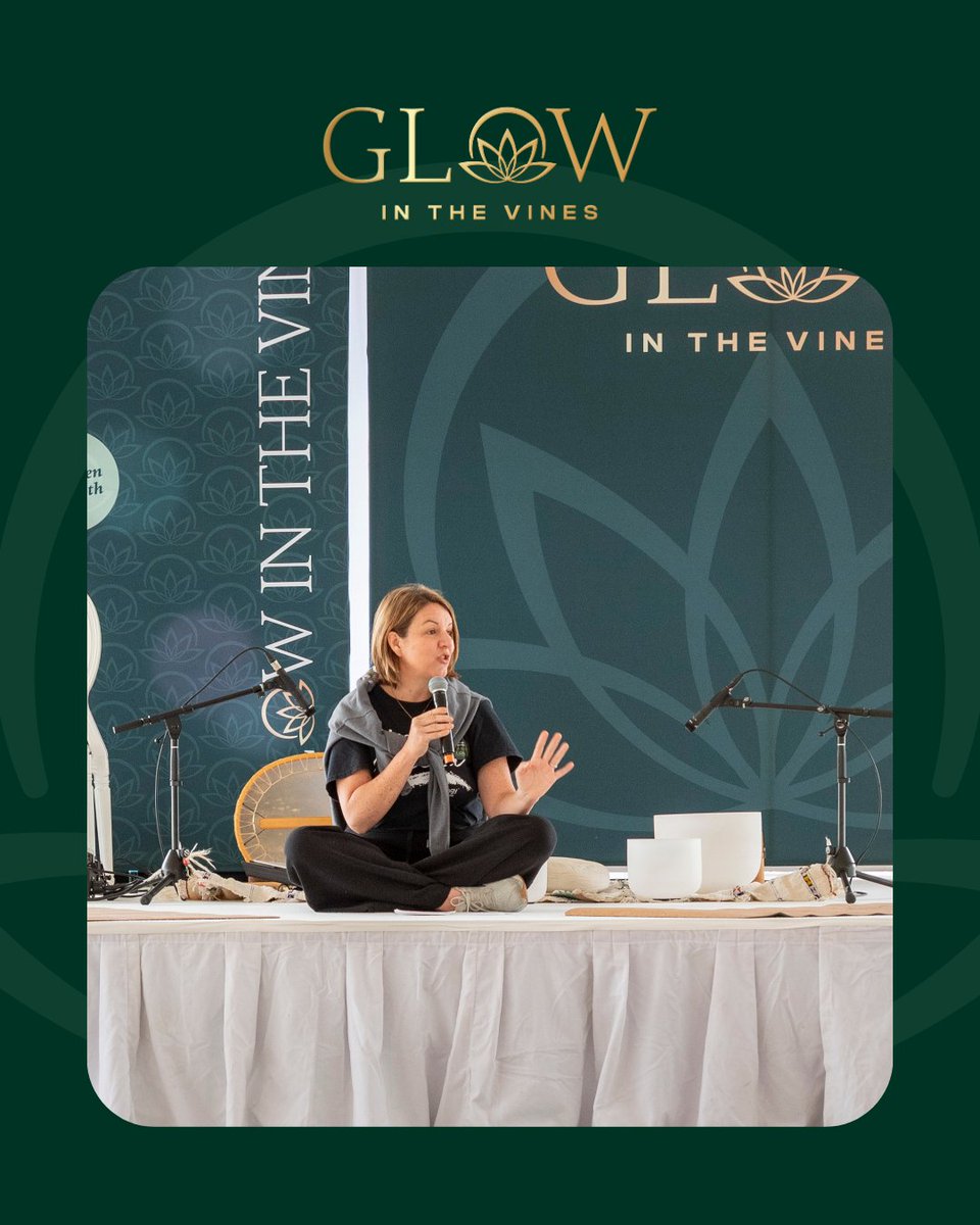 spiritofniagara's tweet photo. Heartfelt thanks to Sara Westbrook &amp; Tonia Jahshan for bringing such warmth, wisdom &amp; authenticity to Glow in the Vines ✨ 

From emotional resilience to intentional wellness rituals, both created truly meaningful moments for our guests. 💛 https://t.co/QKvQAwidch