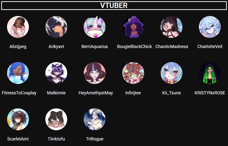 GetWetSports's tweet photo. So who can you vote for in the Summer #WetAwards for the Vtuber category?

CTA:
Visit each candidate and see who earns your 5 votes

Who:
@alistjpeg @arikyaVT @BerriAquarius @BougieBlackChck @ChaotikMadness @CharlotteVeil @FitToCos @malkinnievt @HeyAmethystMay @infinjtee @Kii_Tsune_ @KristynxRose @ScarletAmi @tiinktofu @trirogue95 

Where:
https://t.co/4eVlBNW6Gr or https://t.co/FzT0j882LL