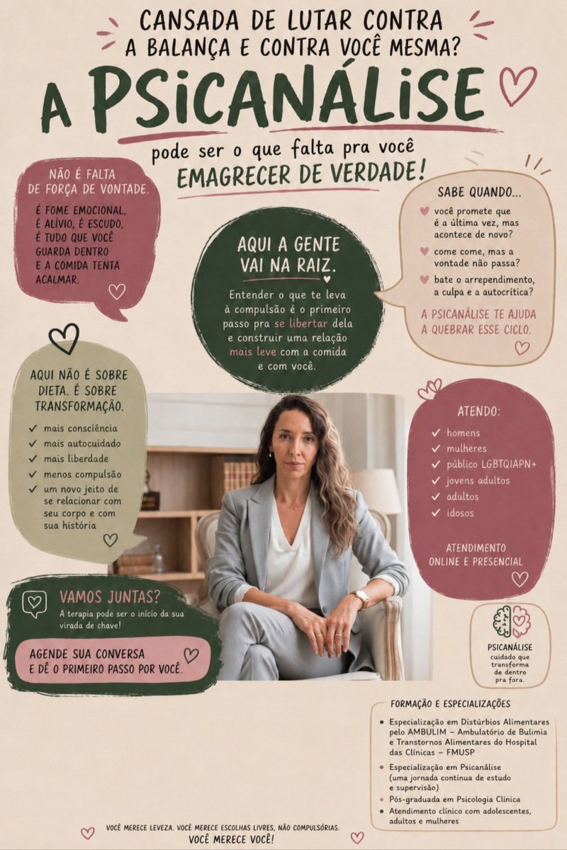 NadiaCOPsico's tweet photo. Agende sua sessão pela minha agenda da plataforma Doctoralia nesse link:

https://t.co/paLUqHbUtl

Ou fale comigo pelo WhatsApp e marcamos de conversar! A primeira sessão eu não cobro!
+55 (11) 98187-5774 

Link do WhatsApp Profissional:

https://t.co/zUF4xRYf0e

Te aguardo! https://t.co/QNARmr2e2O