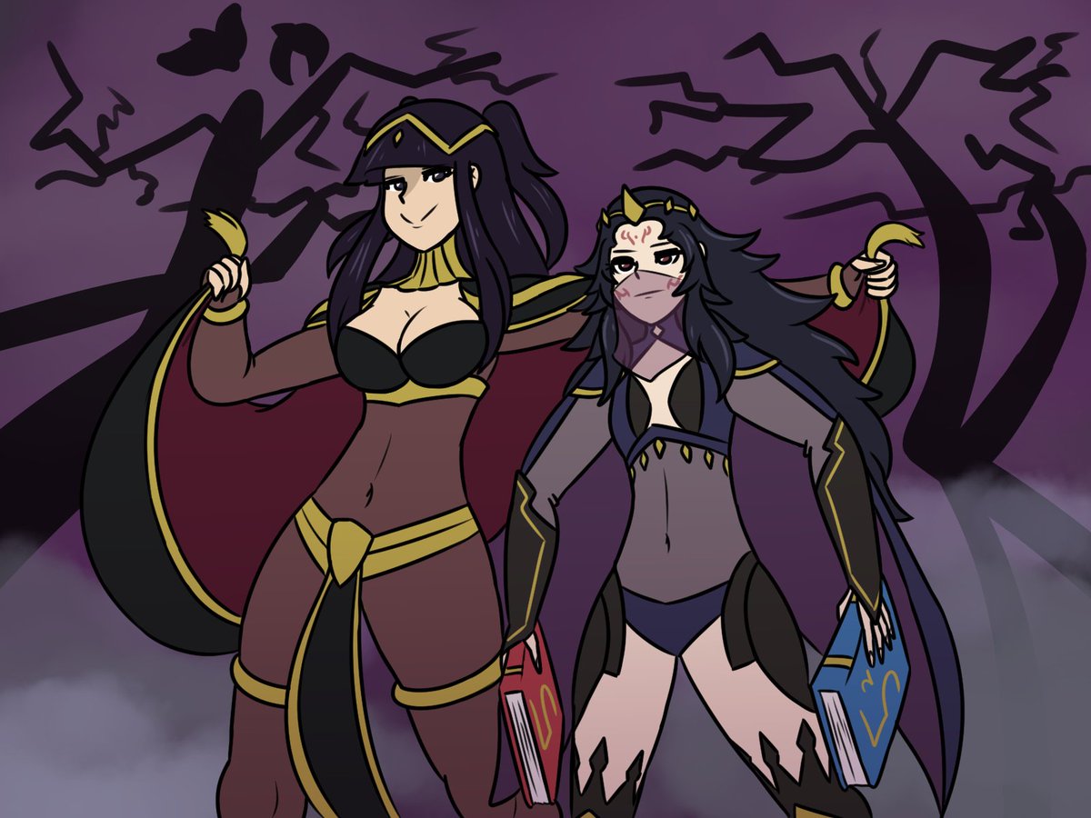 JDAlbum's tweet photo. Tharja and Nyx (Fire Emblem, 2021 art) https://t.co/jN4VxPprcq