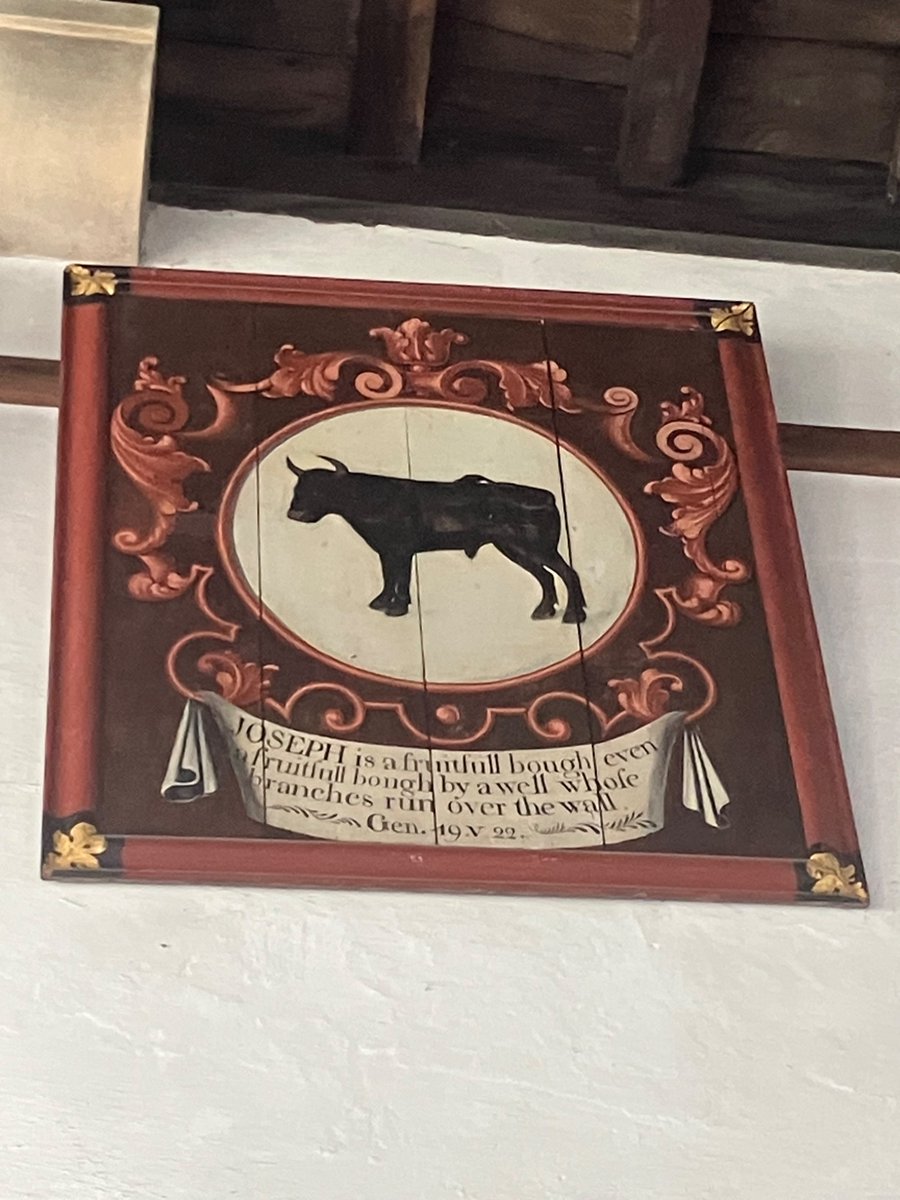 clrk_o's tweet photo. The 12 tribes of Isreal found in a church in Hartington https://t.co/9rBaxZvmFT