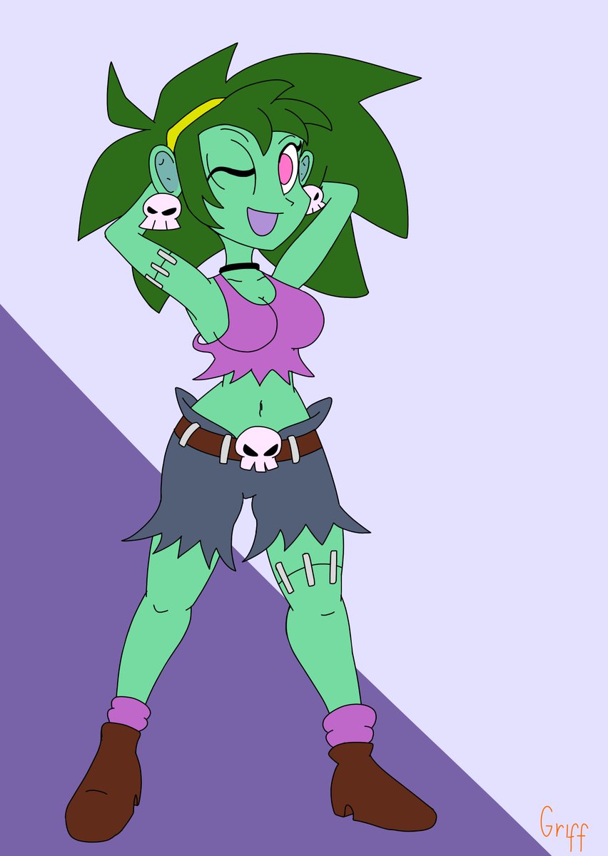KreedGriff's tweet photo. More alive than the living! #Shantae #Rottytops https://t.co/orMdRxBskX