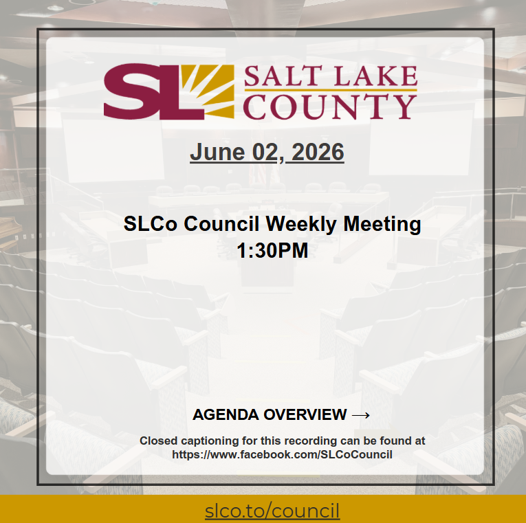 Salt Lake County Council tweet media