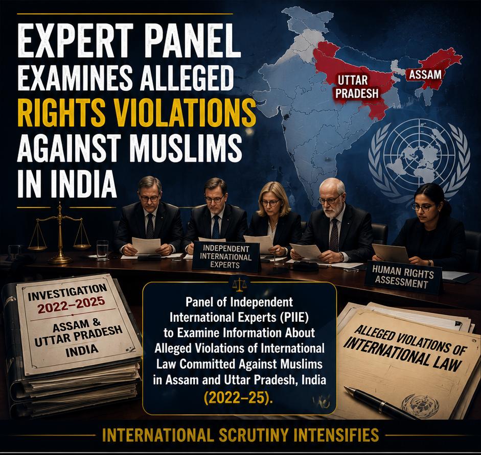 Doctor76333's tweet photo. A March 2026 report by an independent expert panel alleges human rights violations against Muslims in Assam &amp; Uttar Pradesh (2022–25) and calls for international accountability.#HumanRights #Assam #UttarPradesh #India https://t.co/SR9THHGtUi