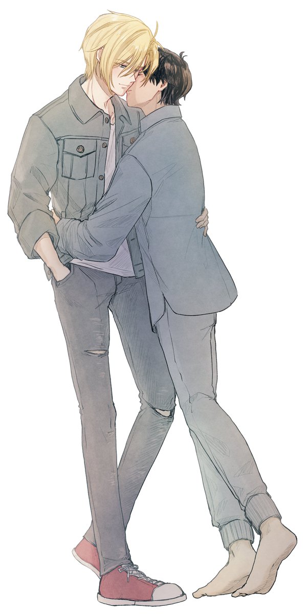 kizim0naka_'s tweet photo. A英おかえりの頬キス https://t.co/7MTGco3X63