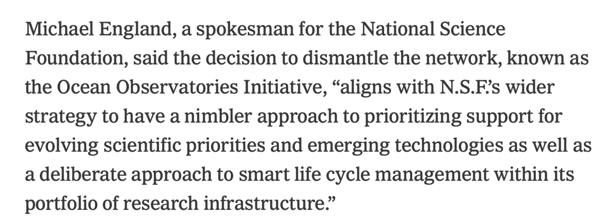 MichaelEMann's tweet photo. I believe that Stalin's spokesperson said the same thing when asked about science policy changes under Lysenko's leadership:
#ScienceUnderSiege https://t.co/Y6umuHQdkt