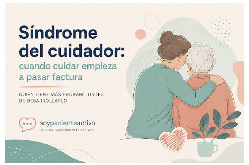 SocPacientActiu's tweet photo. Cuidar no es solo ayudar. Es estar pendiente 24/7.
Detrás de muchas personas enfermas hay alguien agotado que intenta no parecerlo. Quizá deberíamos preguntar más:
¿Cómo está quien cuida al paciente? Nueva entrada en el blog 👇
https://t.co/mDduTkCdpI @apepoc_es @Lovexair https://t.co/yvIlxziEgr