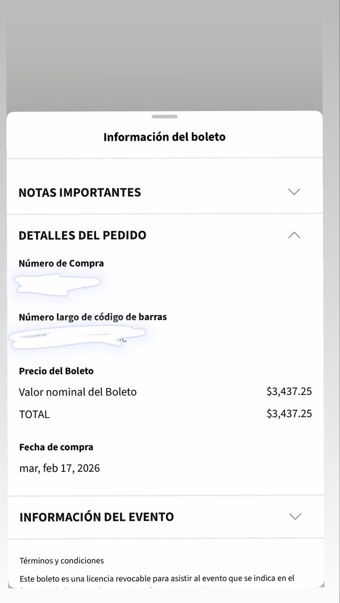 dosveces's tweet photo. Pulp México boleto bara,  más barato de lo que me costó. Hoy en el palacio de los deportes. Estoy en CDMX https://t.co/dEoKXboxHK