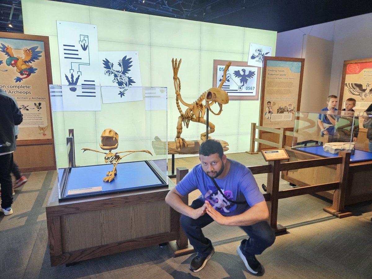 TetroMonarch's tweet photo. Got my promo, got to praise Lord Helix, and got to enjoy the Fossil Museum!!!! @oatmilkgirlie @The_Slowestpoke https://t.co/m1Tn1OG5uU