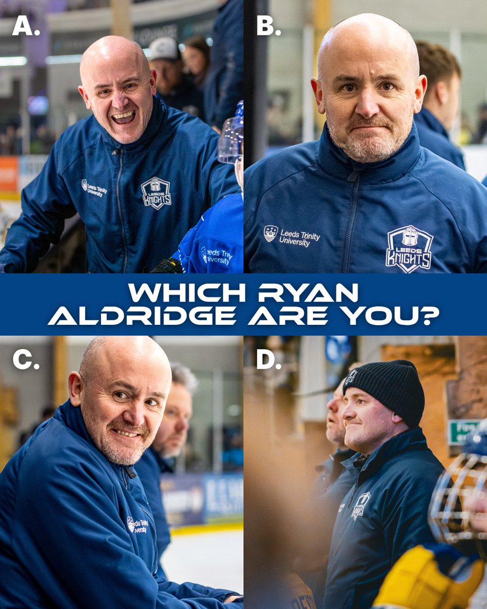 Leedsknights's tweet photo. Which Ryan Aldridge are you...? 🤔 https://t.co/Zb5dOHolmo