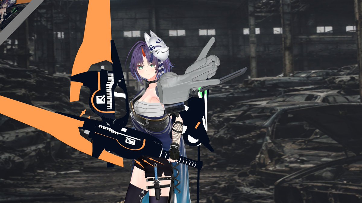 Kisara_kisaVRC's tweet photo. #VRCコスプレ喫茶
リメイクしたセフィロス＋キンブリーでいきました！

どん兵衛セフィロスを背景コンビニで撮っていただいたｗｗ https://t.co/ZaiUfFZxKw