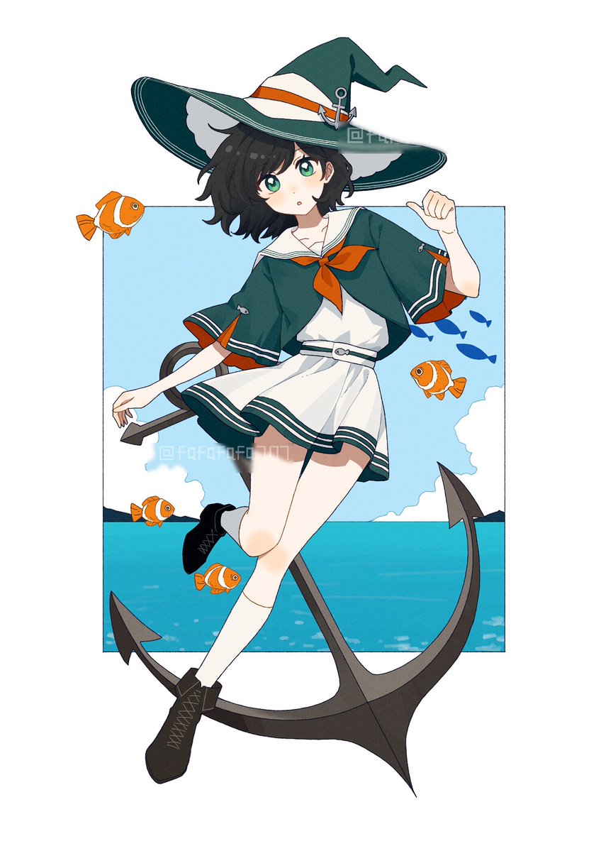 fafafafa707's tweet photo. 船長日( ⁼̴̀ .̫ ⁼̴́ )✧🚢
畫了魔女船長ww
#東方project
#6月3日是村紗水蜜日
 #村紗水蜜 
#イラスト
#東方イラスト https://t.co/0DlOCNa2lS