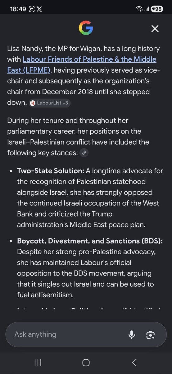 F26Pete's tweet photo. @ABU_N3RVEGAS Labour Friends of Palestine was destroyed years ago by Lisa Nandy, who is now kn Labour Friends of Israel and has said herself she is a Zionist https://t.co/phITbDkYMF