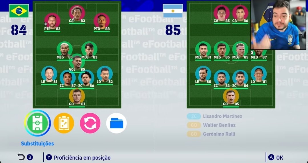 GalvaniRenan's tweet photo. Confirmado efootball com 60 fps no Switch 2.
Gráficos em alto nível.
Menu reformulado 
Modo copa do mundo já com as chaves reais dos grupos.
Licenças todas do efootball padrão.
Modo treino/desafios novos
Modo tradicional 
Modo 6x6 https://t.co/nNw5eRUjlL
