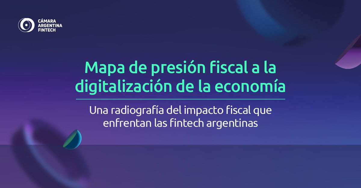 CamaraFintechAr's tweet photo. Desde la Cámara Argentina Fintech valoramos esta iniciativa y esperamos que más jurisdicciones continúen revisando aquellas distorsiones que encarecen los pagos electrónicos, dificultan el acceso al crédito y limitan la formalización de la actividad económica.

📊 Conocé nuestro informe sobre presión tributaria provincial:
https://t.co/wKojNwjU09