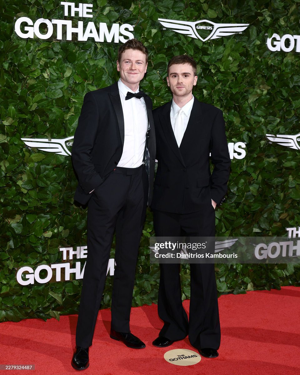 BritActorsFan's tweet photo. Stuart Campbell, Richard Gadd, Jamie Bell and Mitchell Robertson attend The 2026 Gotham TV Awards https://t.co/V5I8NGFC5F