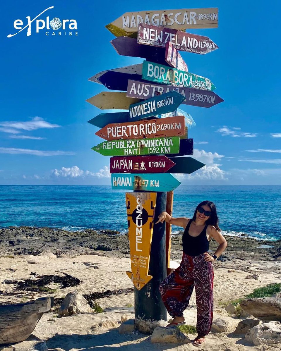 ExploraCaribeMX's tweet photo. Que no te falte la foto de recuerdo en uno de los spots más cool de Cozumel. ☀🌴

#exploratours #goexplora #cozumel https://t.co/eClwKnkmZ6