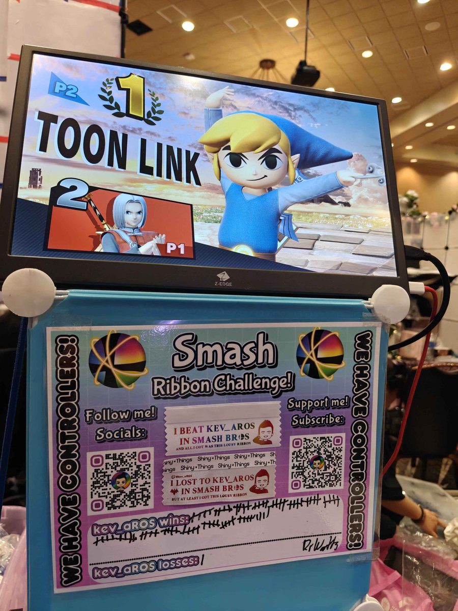 kev_aROS's tweet photo. CCP Smash Cart final tally! 

Ended up going 84-1 this weekend! Shoutout to Dr Watts for taking a set and a ribbon (and $5) from me! I had a super fun time meeting so many cool people and playing games with yall! Thanks for all the kind words about the setup! Next up: CCE! https://t.co/IHwRjr9H46