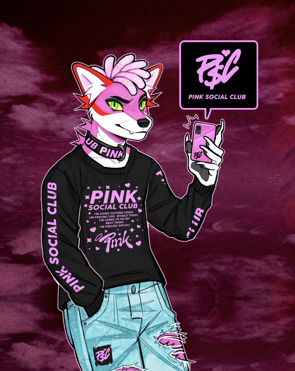 PINKSOCIALCLUB's tweet photo. THIS FRIDAY WE WILL BE RE-OPENING OUT CLUB WEBSITE SO YOU CAN PURCHASE SOME GEAR! CLUB MEMBERS GET EARLY ACCESS!! ITS ALMOST TIME 🤫 https://t.co/v9X0rOOtVl