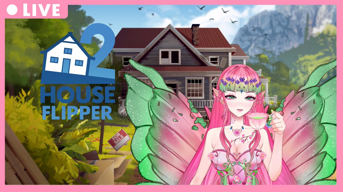 LadyVandyVT's tweet photo. Let's do some cozy house flipping to wind down! 🩷

🔗 below https://t.co/VmTmkv5iPw