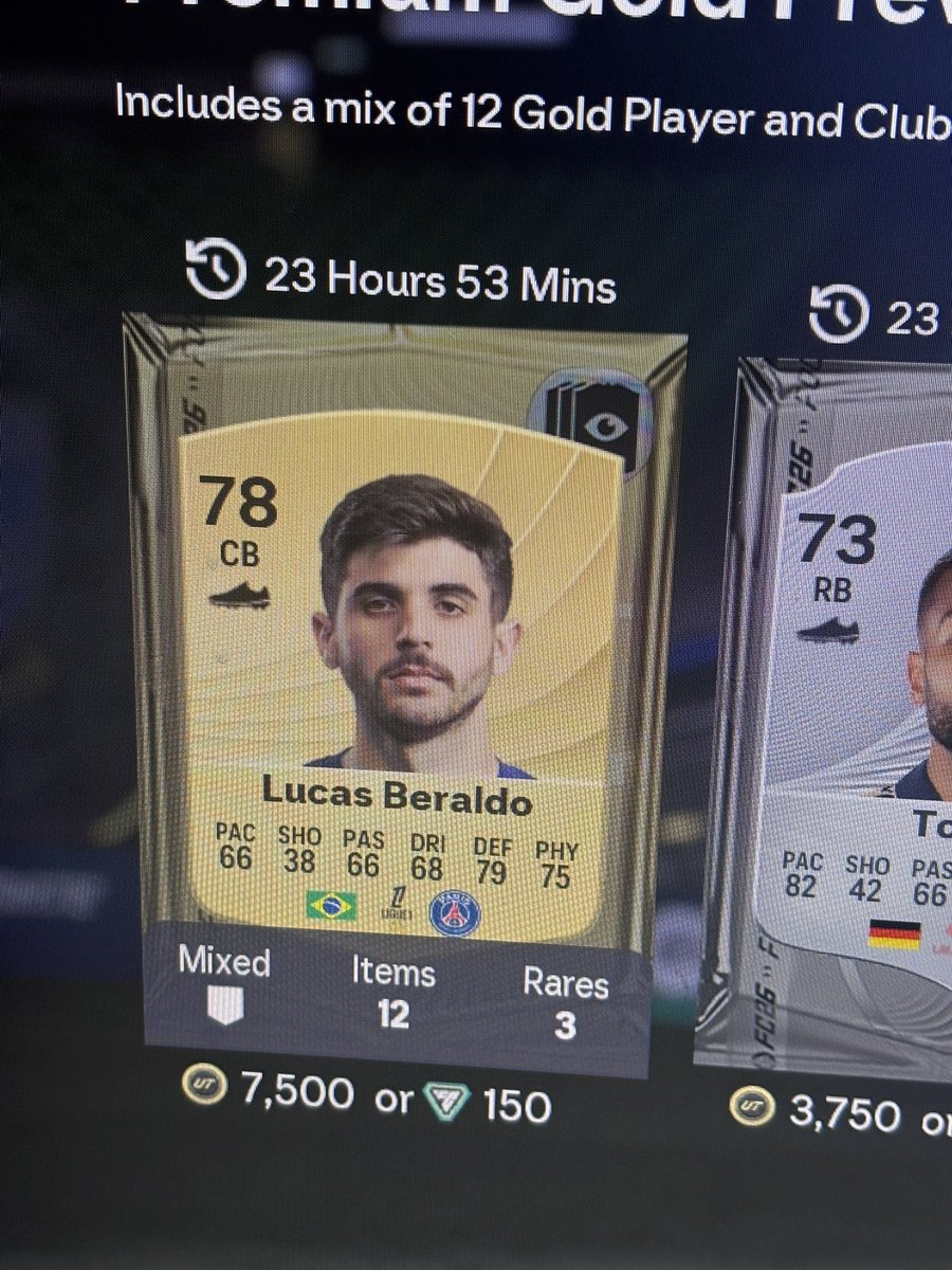 TheSteveNetta's tweet photo. @EASFCDirect packed this at 1:11 PM EST. His UCL winner is in packs. Please replace https://t.co/ugFTNd1mdx