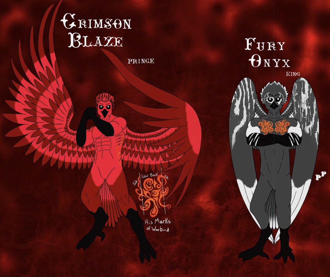 MonsterWWolf6's tweet photo. @PedroHV280 @ArmisBryan Crimson Blaze, Kenna’s older brother. Fury Onyx, Kenna’s father. https://t.co/wNZO3qousv