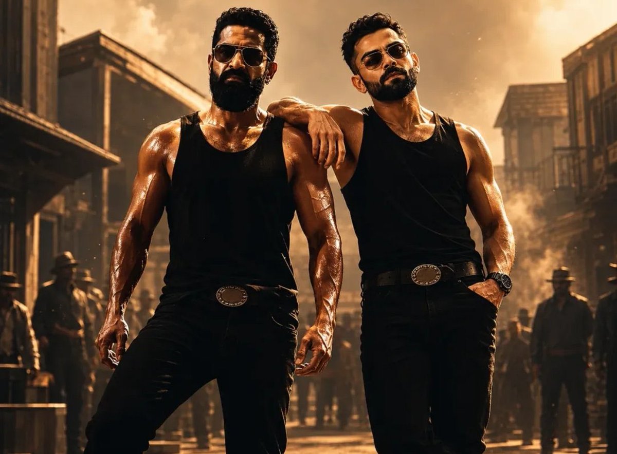 EV9999_Tarakian's tweet photo. .@tarak9999 🐉 • @imVkohli 👑

best friends and Tiger called already to congratulate King after winning B2B trophies 🏆❤️‍🔥 https://t.co/DNSzcEGRRk