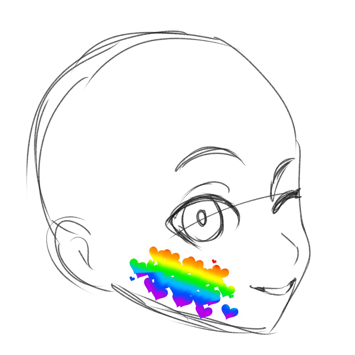 Sephiroth1204's tweet photo. Want a new Icon for Pride Month? 
I'm doing discounted pieces over here https://t.co/r5SWyFdH9S !
Your Character + Flag colors of choice! 
 Basic style here vvvvv https://t.co/GiYZlL0iKK