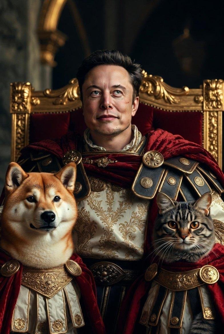 NewErrarb's tweet photo. @DogeusMaximusX Dogeus sits on the Iron Throne… for now.
Cateus watches from the shadows with that look in her eyes.
She’s not just waiting. She’s planning the coronation.
The game of thrones is far from over. 🐱👑🐶

CATEUS

0xcec34D18ba88A6BCfD12a4548005AfC1C2229E4D https://t.co/GqAuM7QdgE