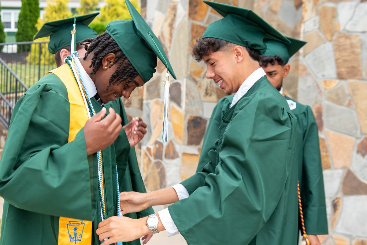 TFS1909's tweet photo. What did graduation practice look like? Take a peek at some of the sweetest moments with the TFS Class of 2026. View the photo gallery here: https://t.co/lpGo9axtKe. https://t.co/AZuXTuJbWT