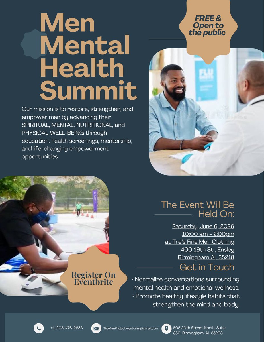 Tmanproject's tweet photo. The countdown is ON for the Men’s Mental Health &amp; Wellness Summit. We are honored to welcome our distinguished panelist, Aswad Thomas (@AswadThomas).
A nationally recognized advocate and trauma survivor, he is bringing a powerful message of resilience. 👇 https://t.co/UduEJesrRL