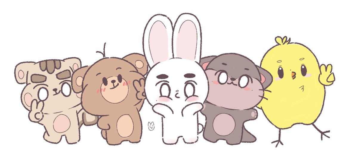 Animals_RV's tweet photo. 어서 모이자 우리 가좍!
#동물벨벳 https://t.co/YRSoCdHlIS