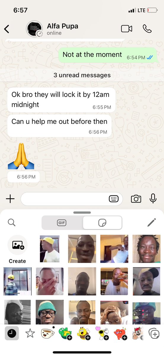 latest_000's tweet photo. Which sticker you think is the best response to this?? 😂 https://t.co/ZMgbd09kjB