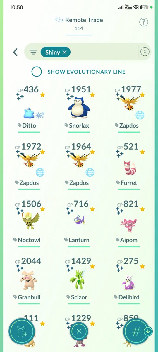 Trainerxlloyd's tweet photo. I think it's Better than most of the other Players! ๐
#PokemonGO #Friends #ForeverFriend #Trade #Shiny #GOFEST2026 https://t.co/vyotRYSXi0