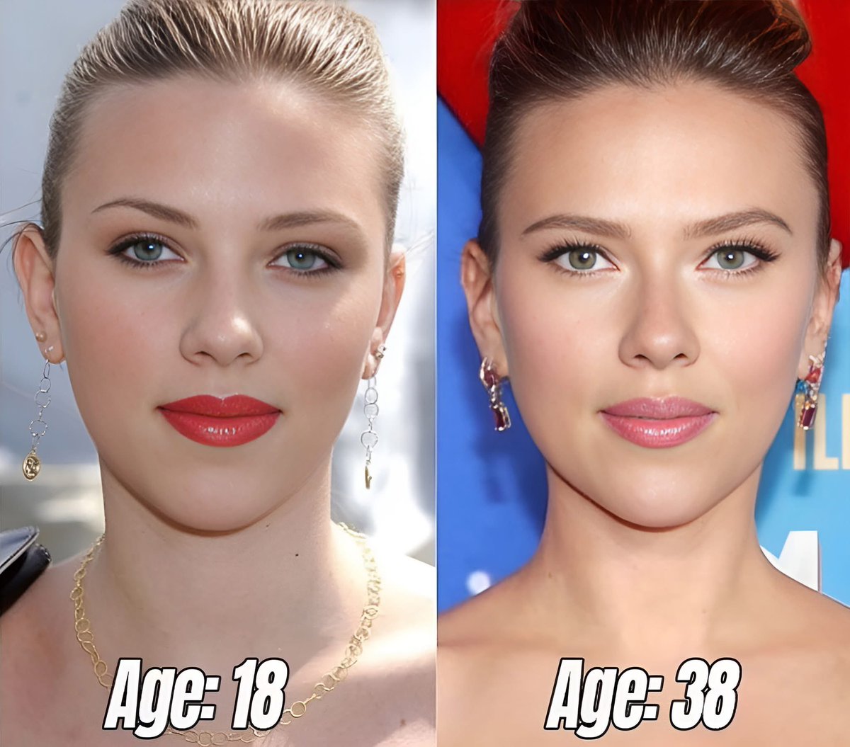 PopCelebz's tweet photo. Scarlett Johansson evolution 🩵 https://t.co/MsBJ5vEXDV