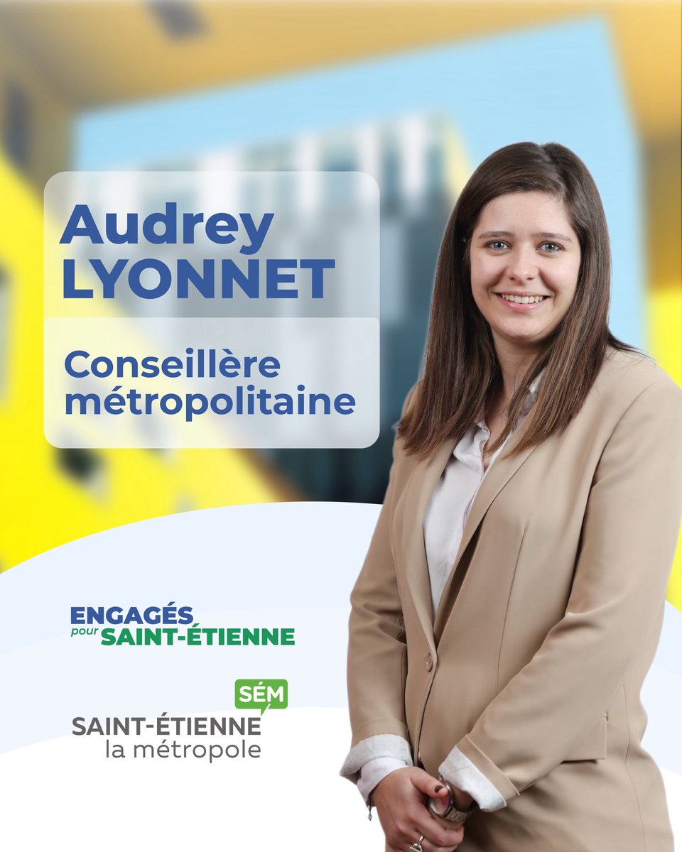 AudreyLyonnet's tweet photo. Je suis honorée de rejoindre le conseil métropolitain de @SteMetropole et de pouvoir contribuer aux projets qui façonnent l'avenir de notre territoire. Je poursuivrai mon engagement avec détermination, dans un esprit de dialogue afin de défendre les intérêts des habitants. https://t.co/5vv0gC5vyI