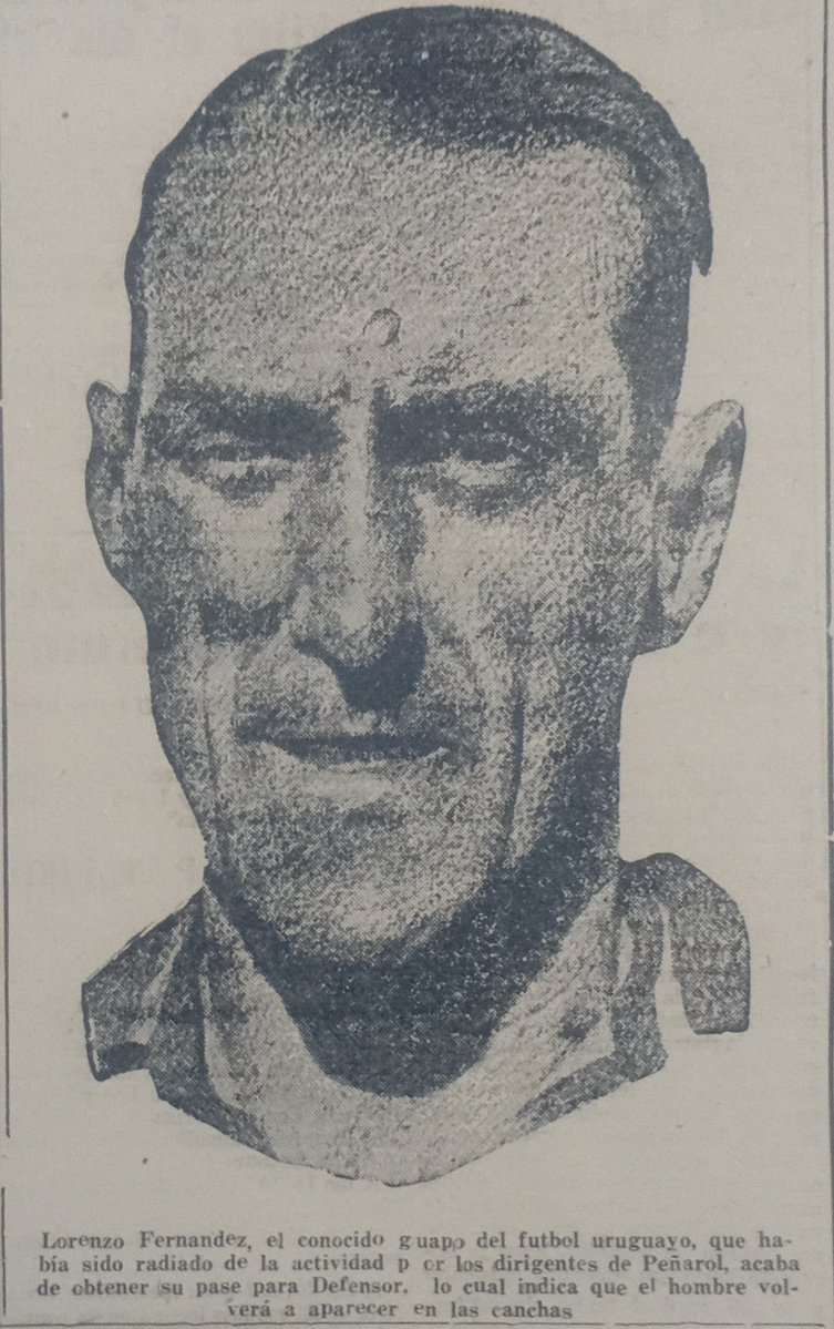 PCioccale's tweet photo. Dibujo de Lorenzo Fernández Jugador y DT, Uruguayo por adopción. Había nacido en #España
Jugó en #Capurro #RiverPlateFC #Wanderers @OficialCAP y la #Selección de @Uruguay . Fué a una gira con @Nacional , aunque núnca jugó.

@AHIFU2019 @UruguayanH https://t.co/UMTOazQaFd