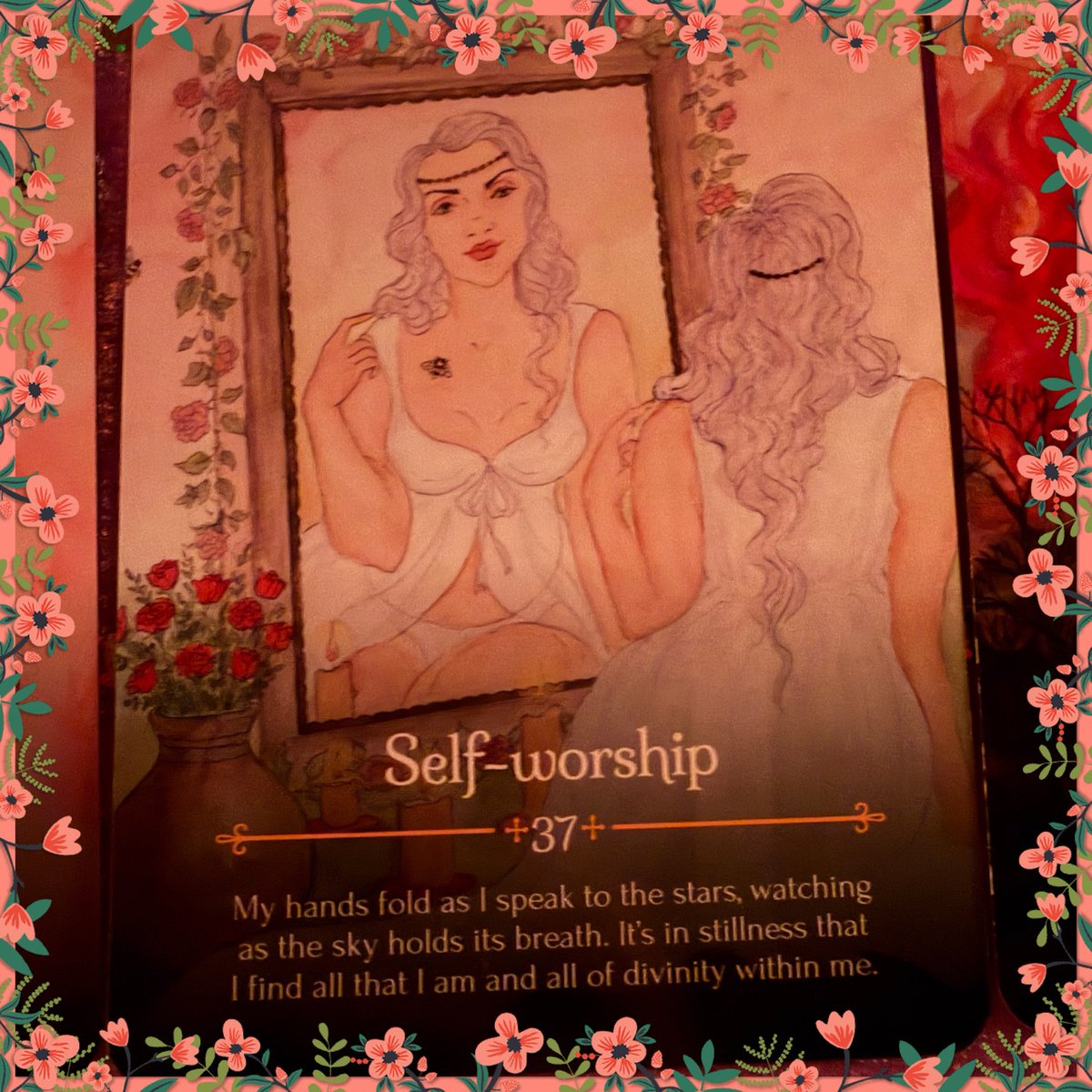 Neesheta's tweet photo. Do you ever look at yourself with loving eyes? I taught (and hopefully will again) this in my classes. For me, even though I teach others, it’s extremely difficult to do, especially consistently. But I always ask myself “why is this so difficult?” 
More in comment below… https://t.co/zOcPOKBQQF