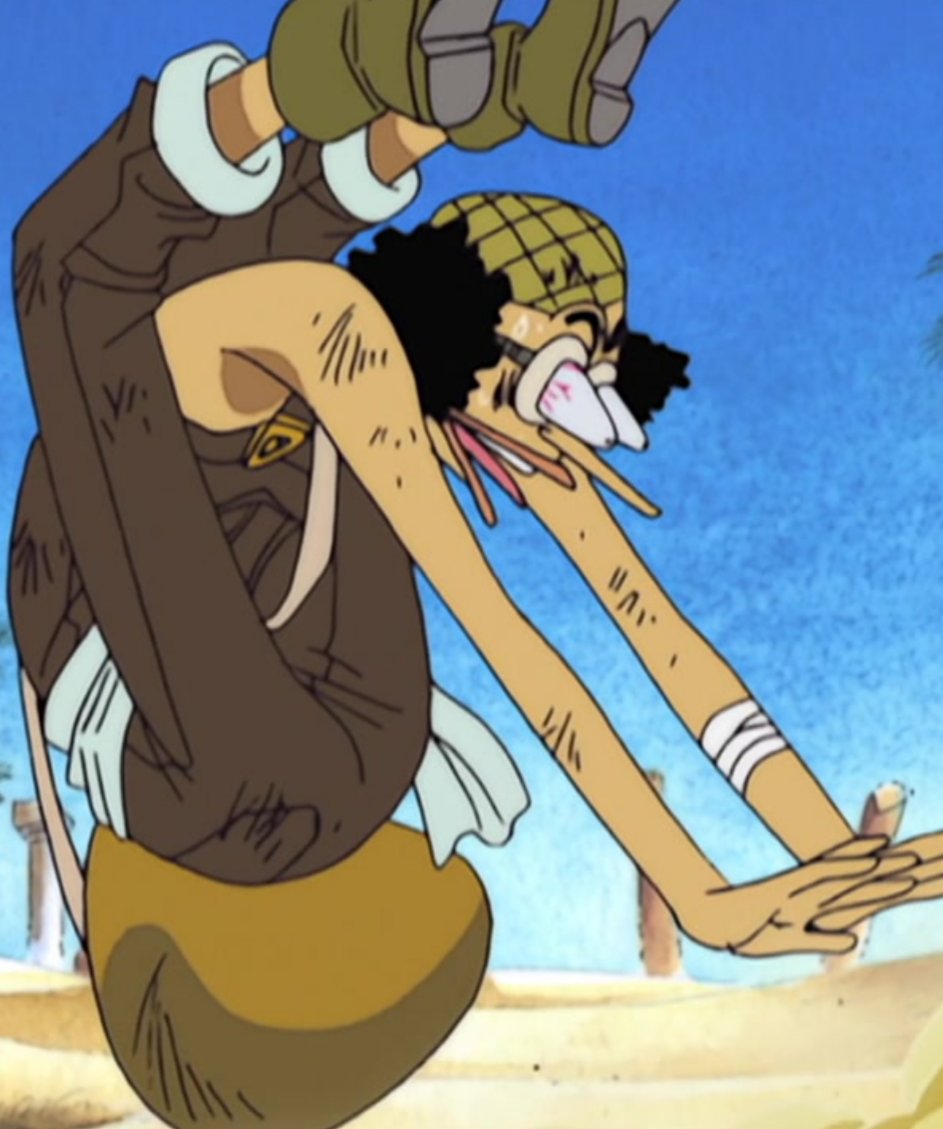 Soppyzone's tweet photo. I will never ever understand how Usopp was able to fold up his body like that xD https://t.co/Q3fOyu6LjH