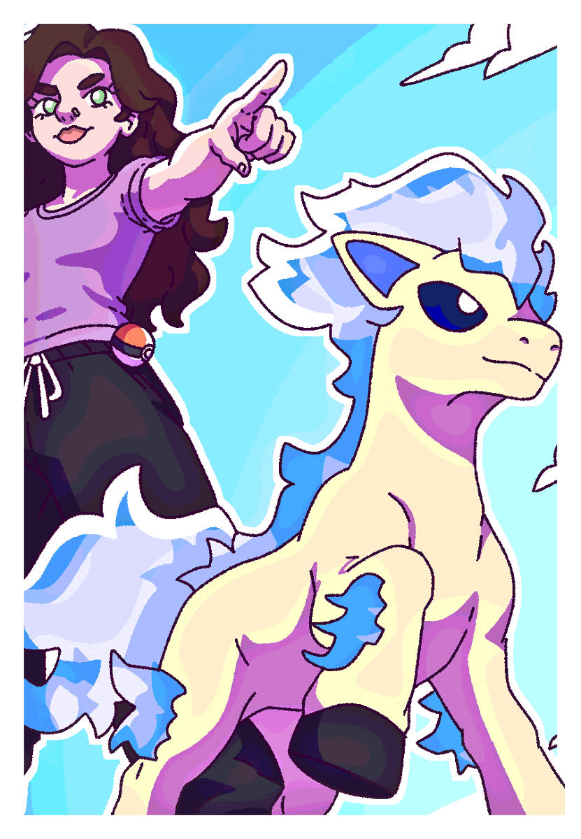 Dajo42's tweet photo. Kylie's Ponyta

happy birthday @cozykdawg !!! https://t.co/0s3ahzsODF