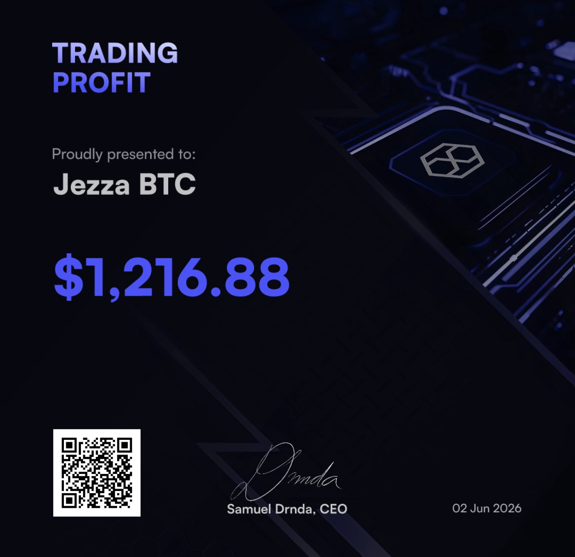 JezzaBTC's tweet photo. Another payout that has landed!

@hyrotrader_com is a game changer.

Use code “JEZZABTC” to join the funded group + get a free eBook to pass the challenge.  

Sign up here for 10% off 🔽
https://t.co/ppZjr4RtWP https://t.co/q16mMre4YA
